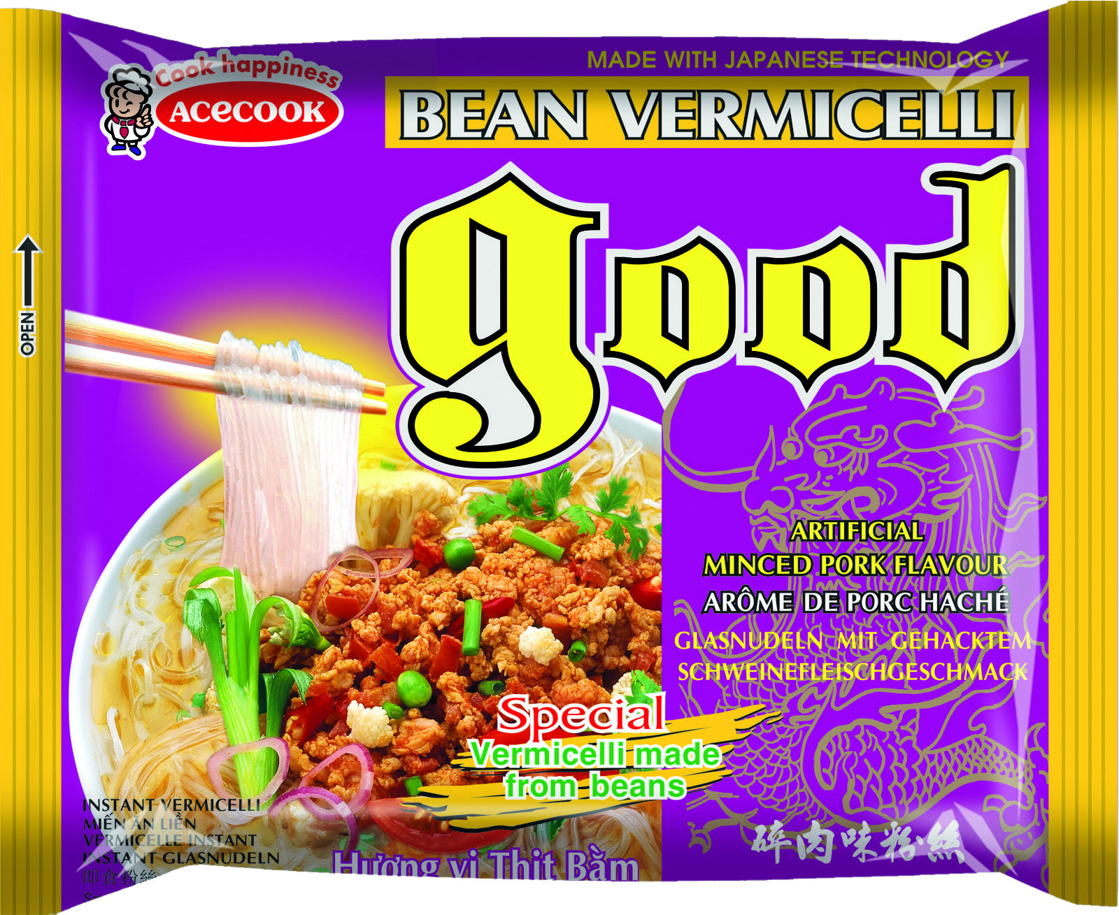 Gd Vermicelli di Maiale Istantanei 48 X 57 Gr - Acecook