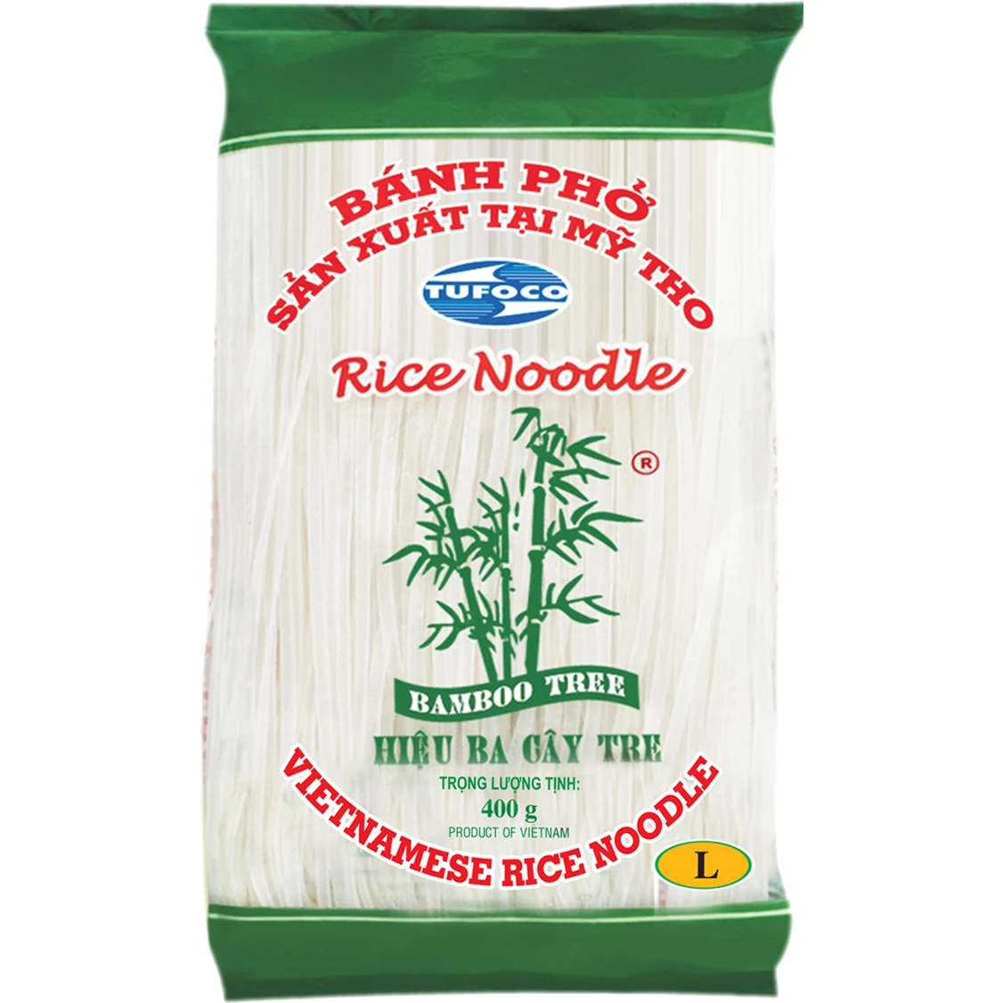 Rice Noodles 5mm. 30 X 400 Gr - Bamboo Tree