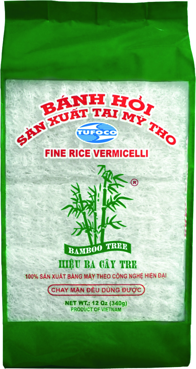 Fijne Rijstvermicelli 30 X 340 Gr - Bamboo Tree