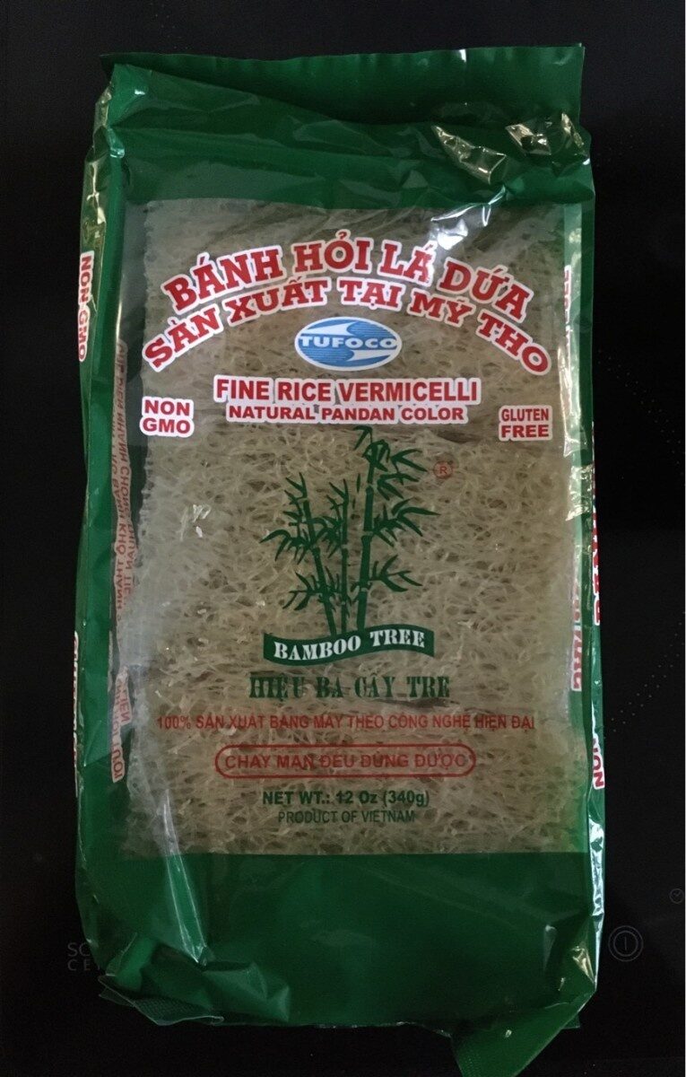 شعيرية الأرز الأخضر الناعم 340 جرام - Bamboo Tree