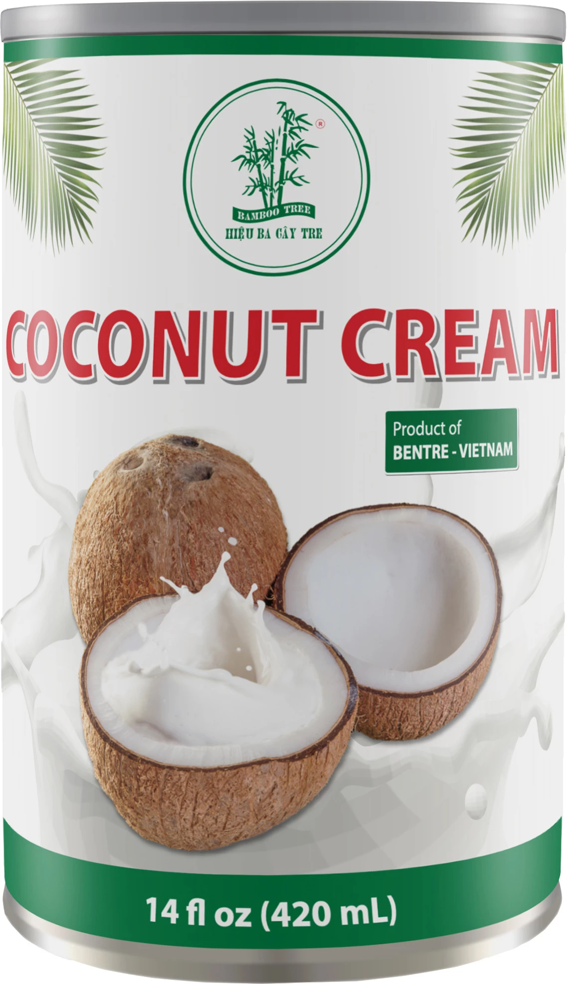 Coconut Cream 22% Fat. 420ml - Bamboo Tree