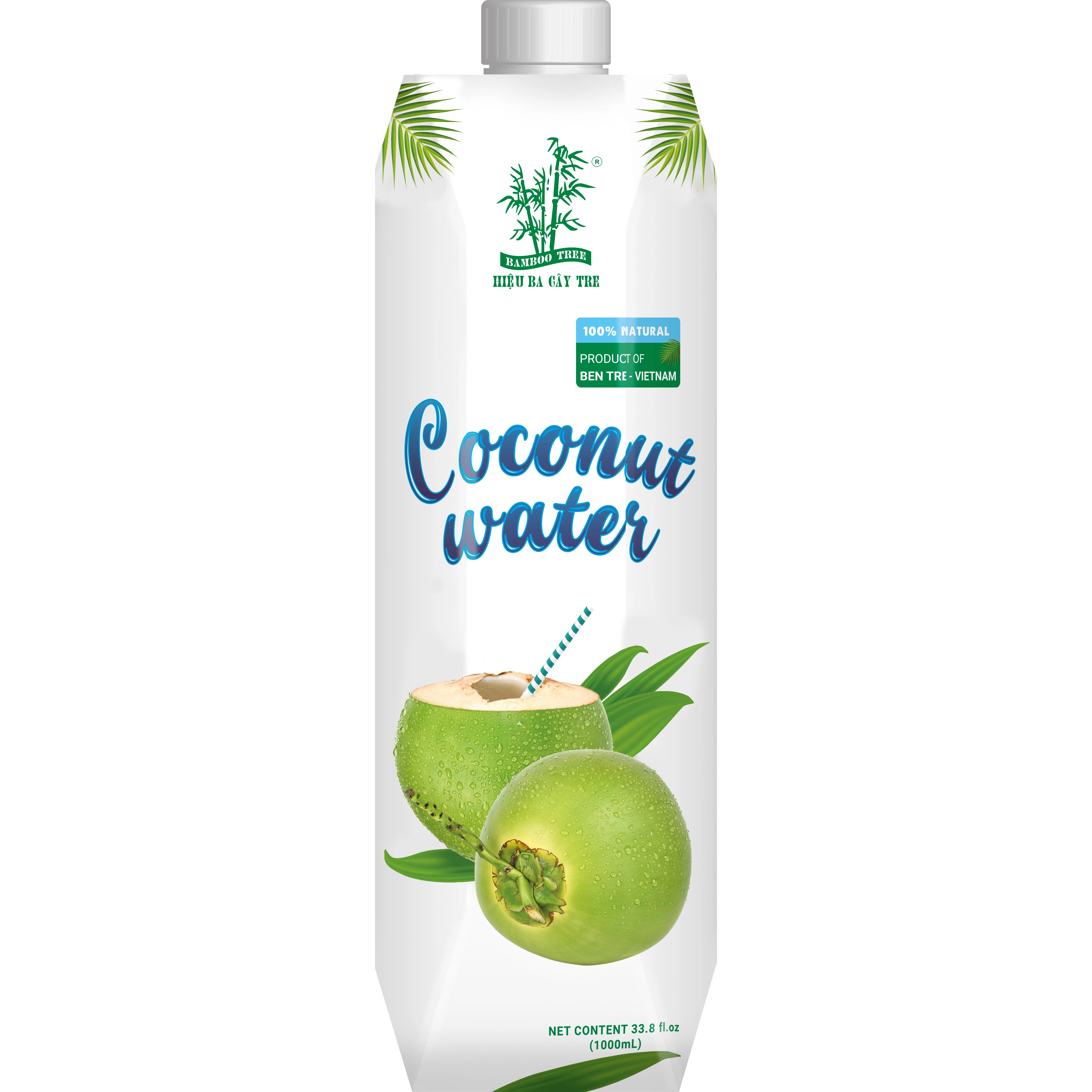 Coconut Water 12 X 1 Ltr - Bamboo Tree