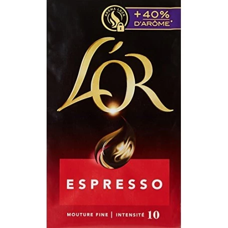 Café espresso mouture fine 250g - L'OR