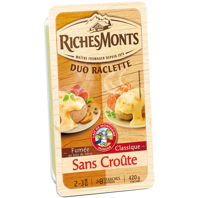 Raclette Ss Croute Duo Fume 42