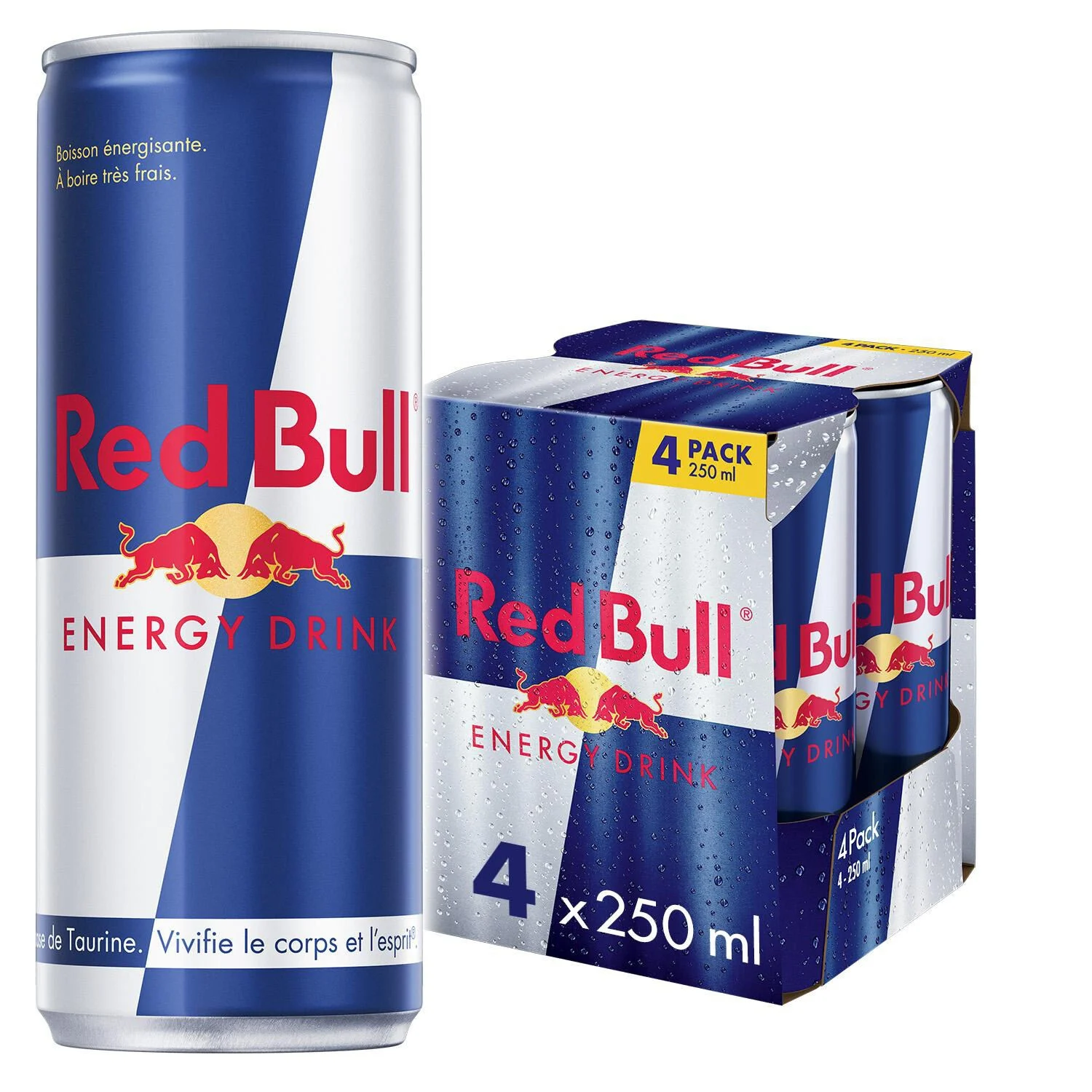 Energy drink 4x25cl - RED BULL