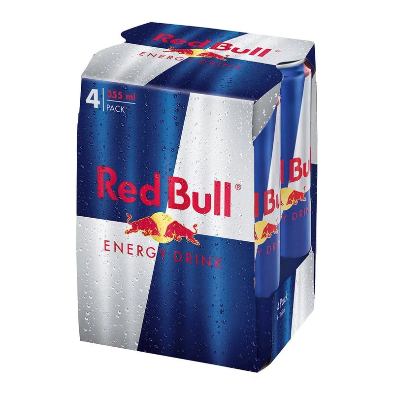 Boisson enregisante 4x355ml - RED BULL