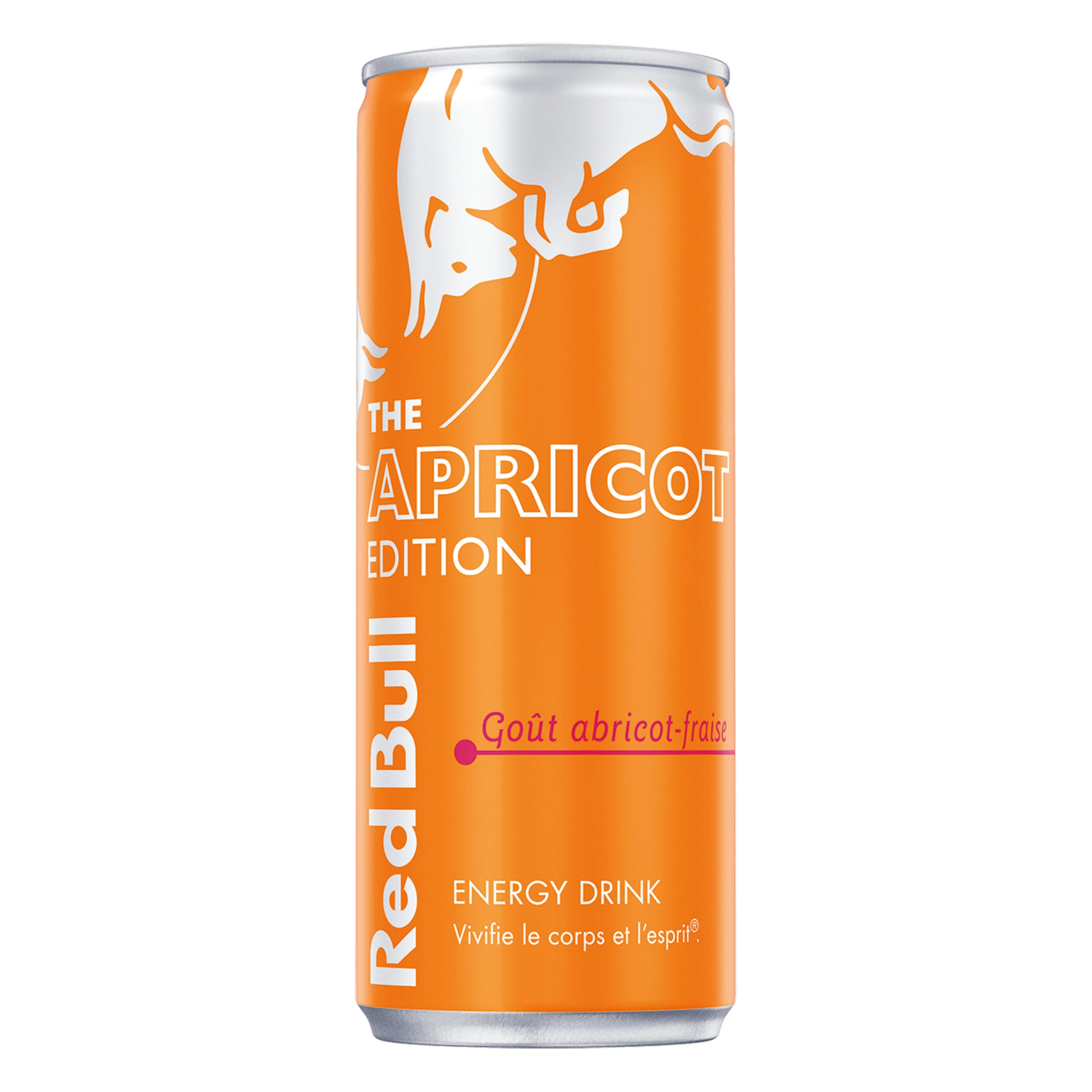 Apricot-strawberry flavor energy drink 25cl - RED BULL