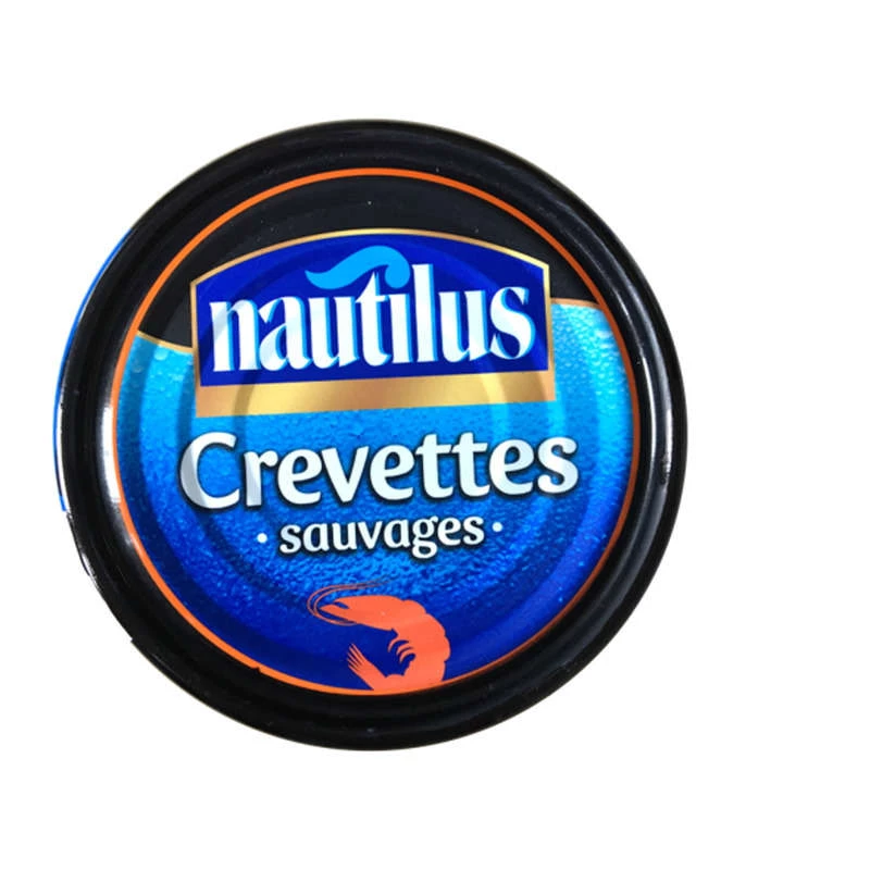 Crevettes Sauvages; 105g - NAUTILUS
