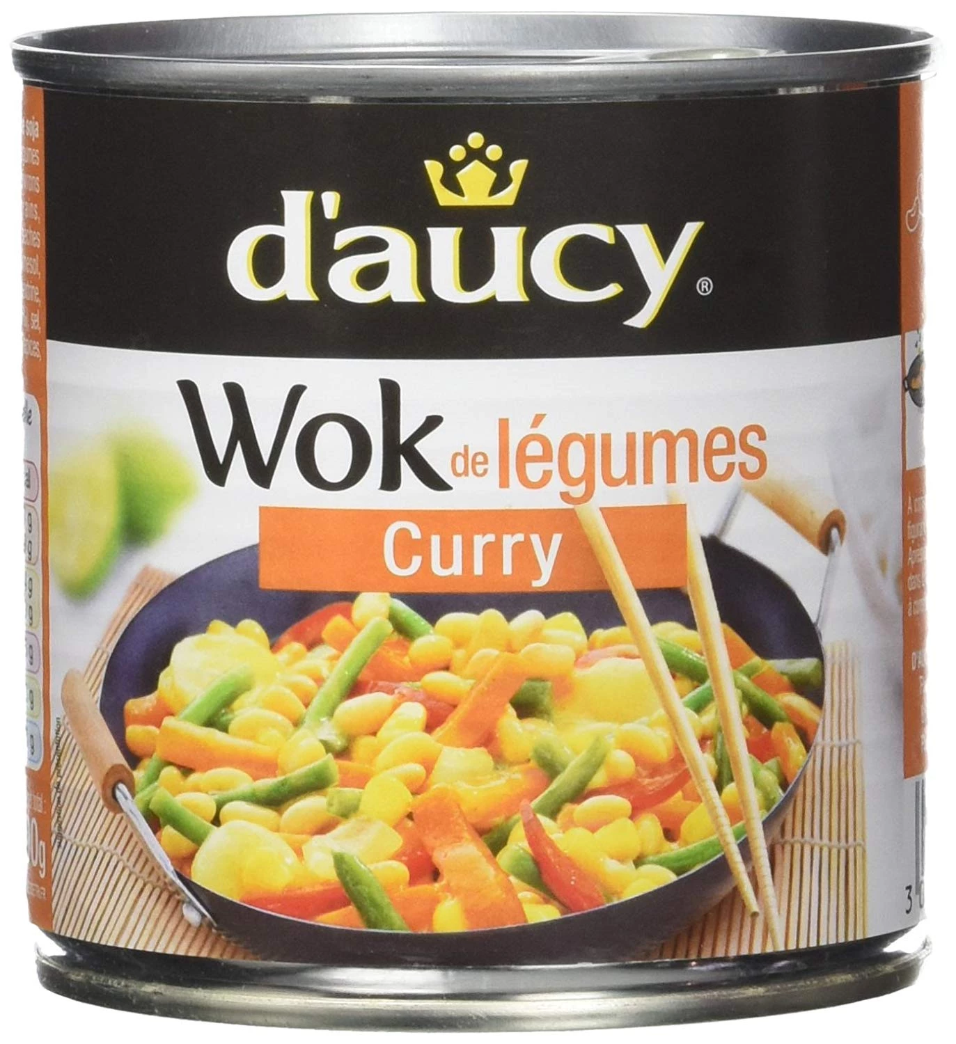 Daucy Wok de Legumes au Curry 290g