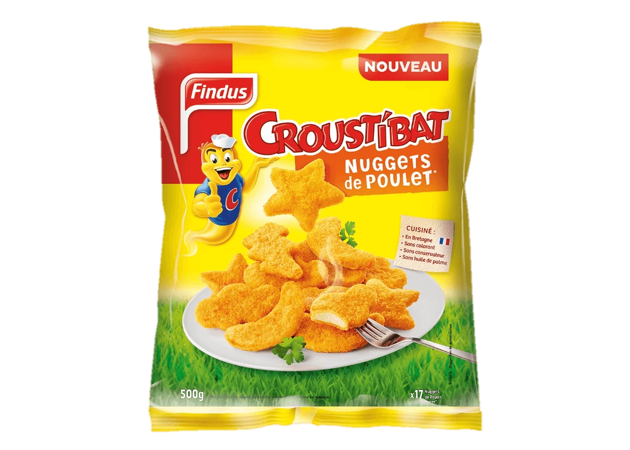 Nuggets de poulet Croutibat 500g - FINDUS