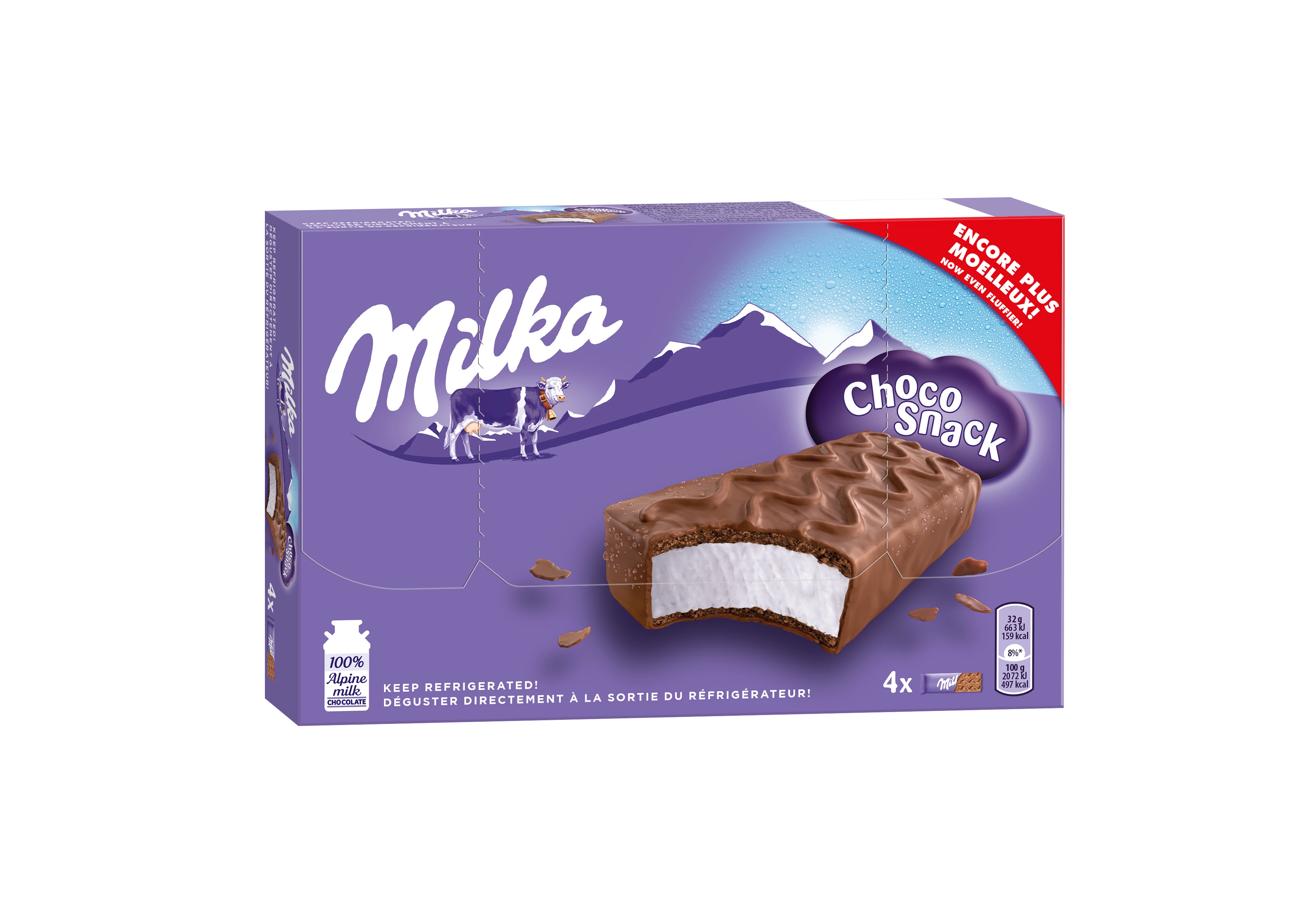 Milka Choco Snack 4x32g
