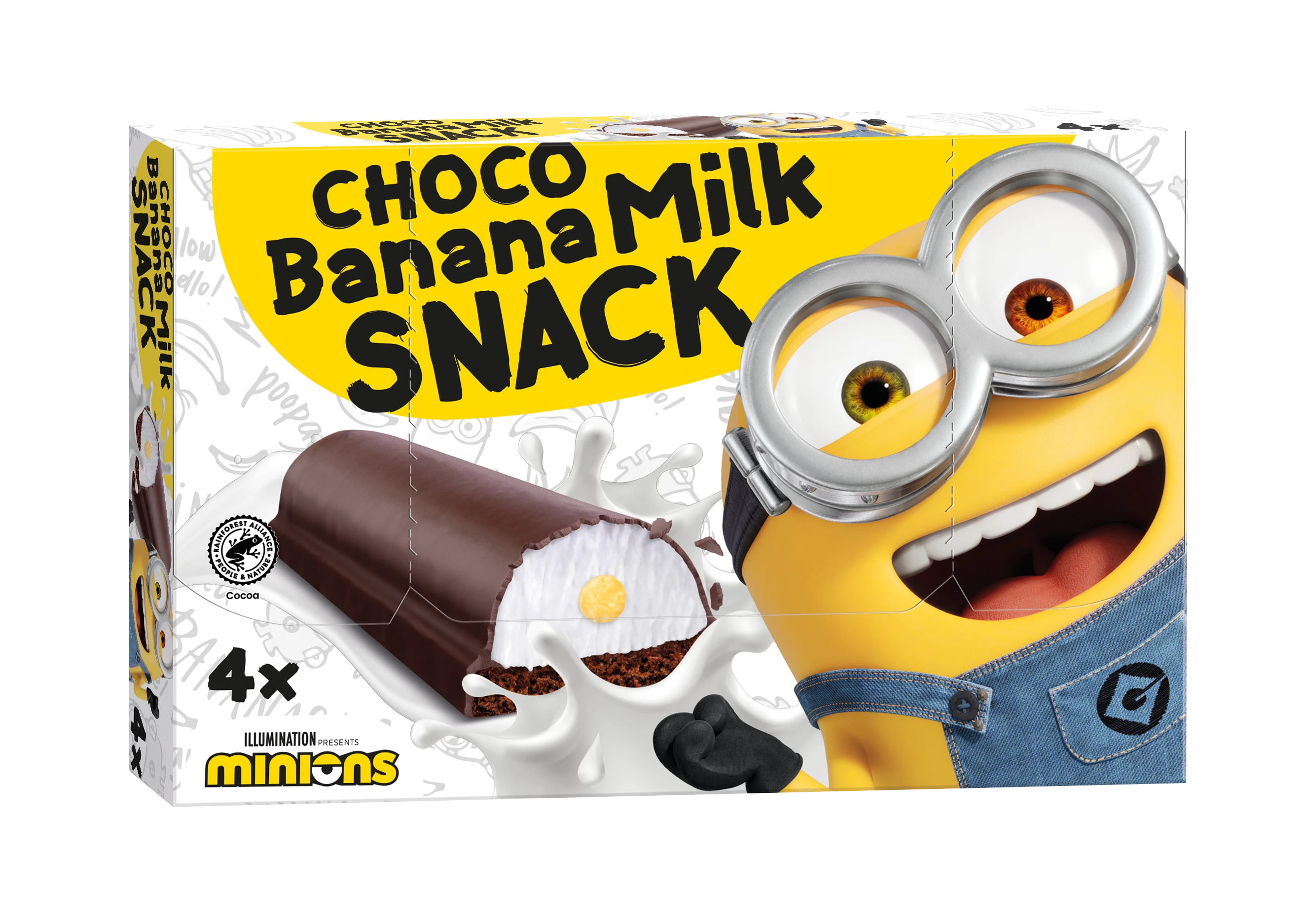Minions Choco Banane 4x27g