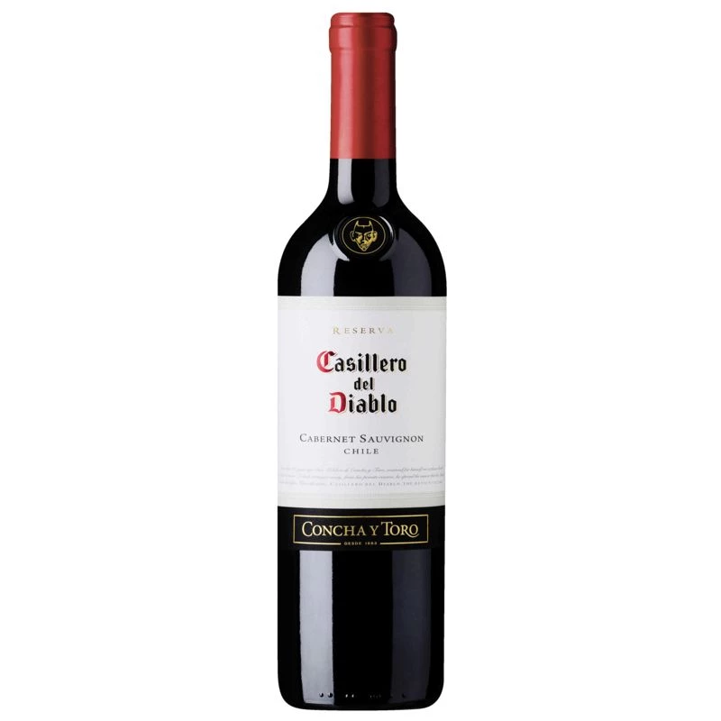 Vin Rouge Cabernet Sauvignon du Chili, 13,5°, 75cL - CASILLERO DEL DIABLO