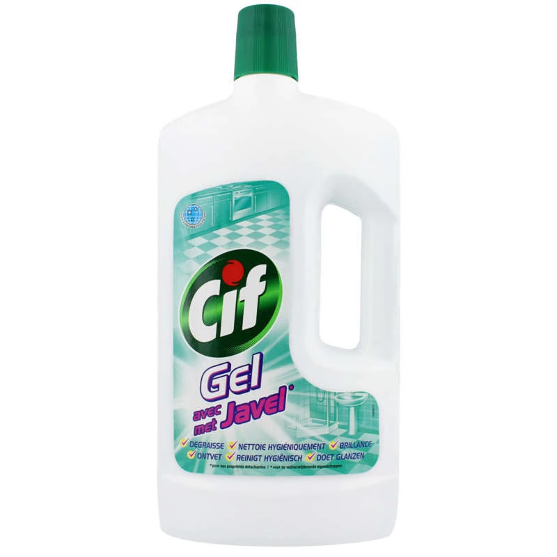 Nettoyant ménager multi-usage gel avec javel 1L - CIF