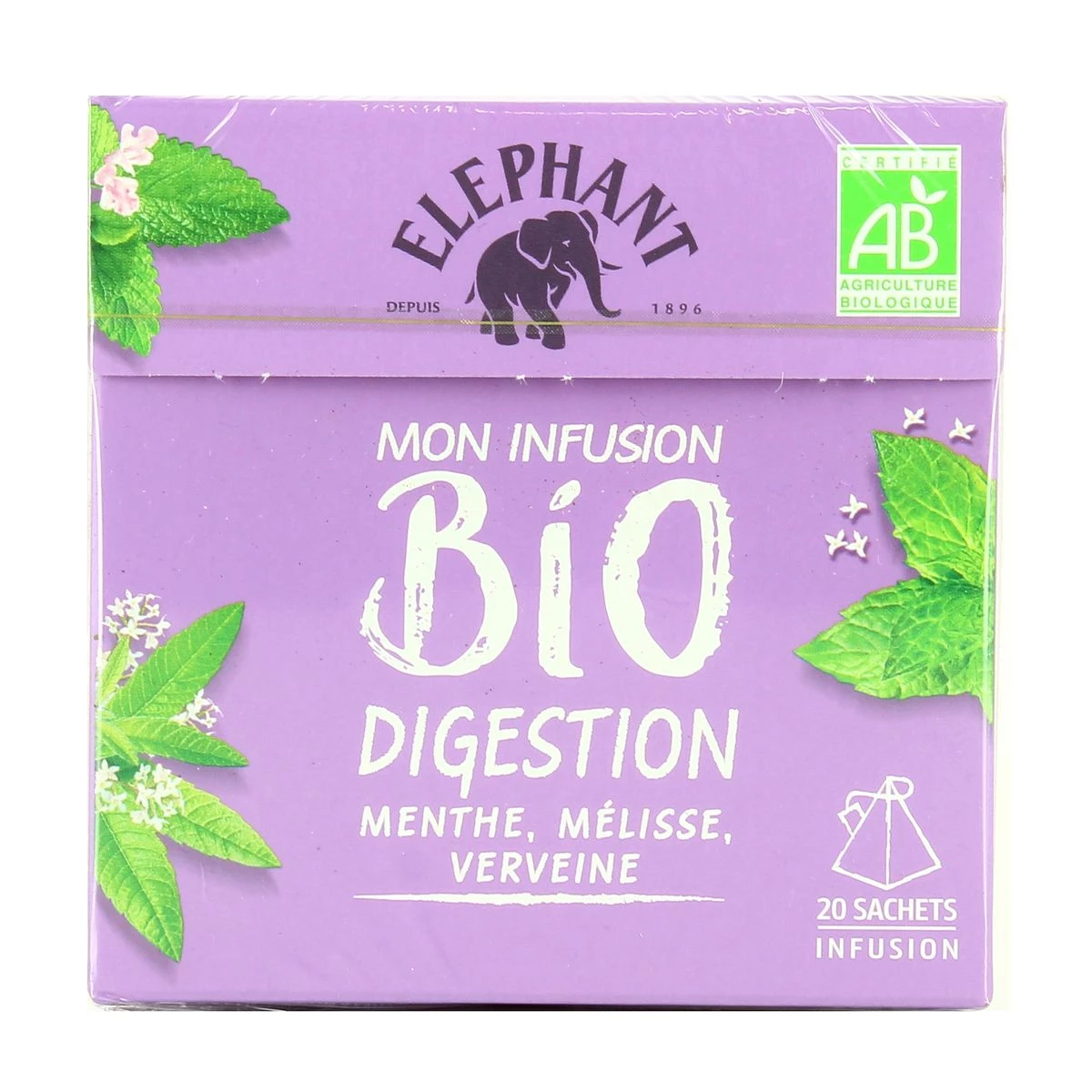 Mon infusion bio digestion x20 26g - ELEPHANT