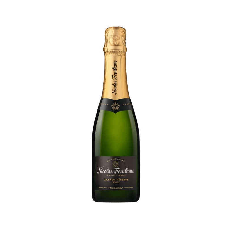 Champagne Brut Grande Réserve, 12°, 37,5cl - NICOLAS FEUILLATTE