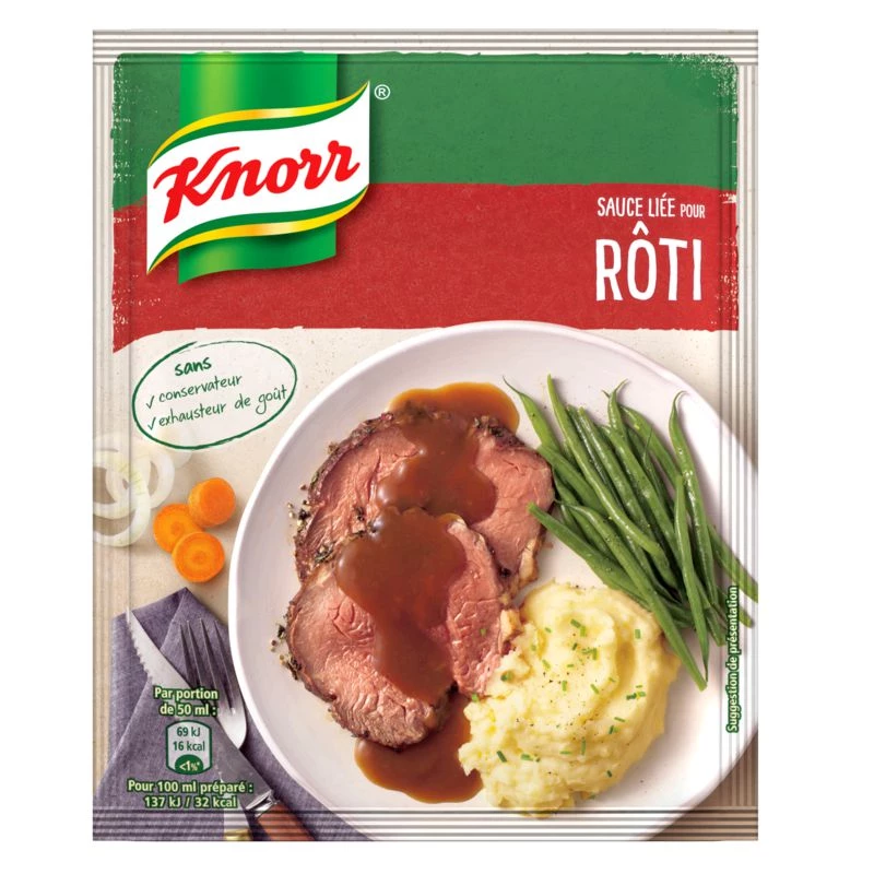 Knorr Sauce Déshydratée Roti; 20g - KNORR