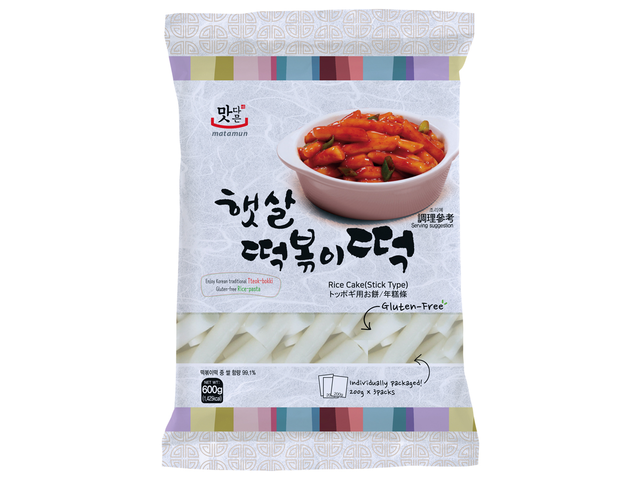 Topokki Rice Cake 600g - Matamun