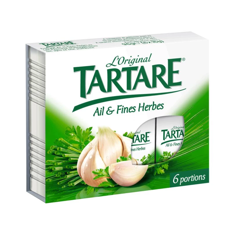 Fromage Tartare Aile fine&herbes 6portions - TARTARE