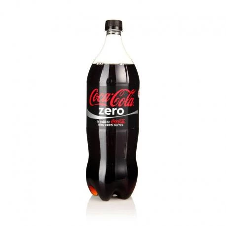 Carbonated soda zero sugar 1.75L - COCA COLA
