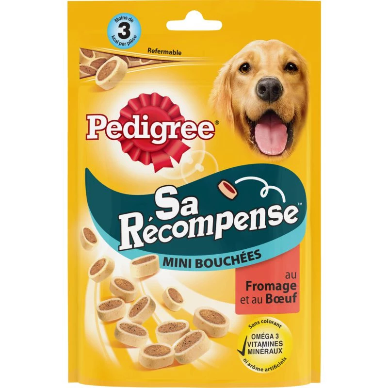 حلوى كلب بالجبن البقري 140 جرام - PEDIGREE