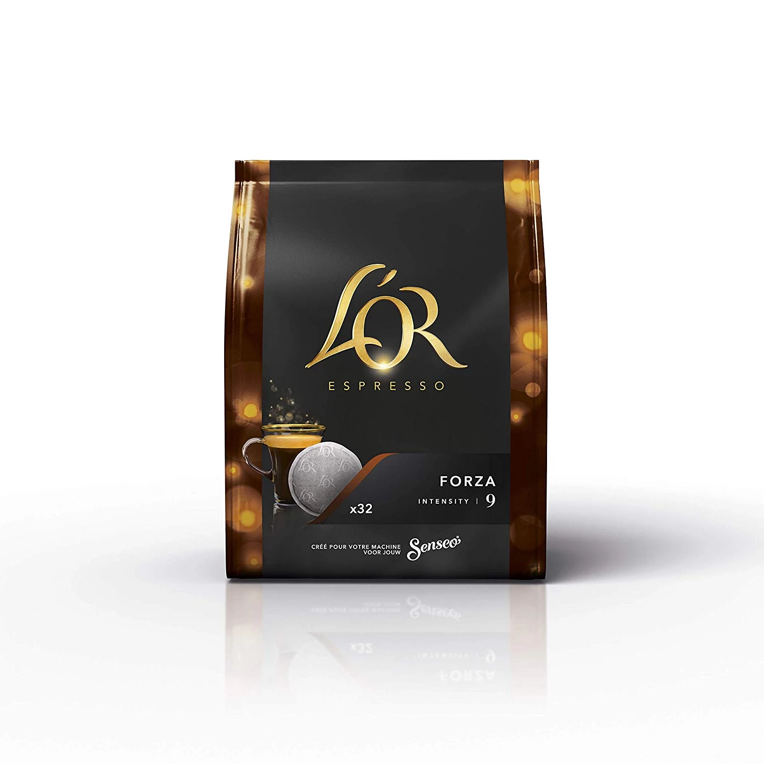 Café forza x32 dosettes compatibles 222g - L'OR ESPRESSO