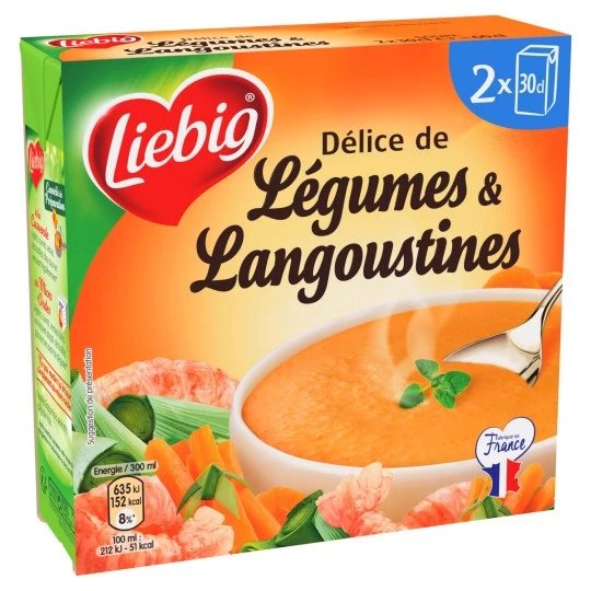 délice de légumes & langoustines 2x30cl - LIEBIG