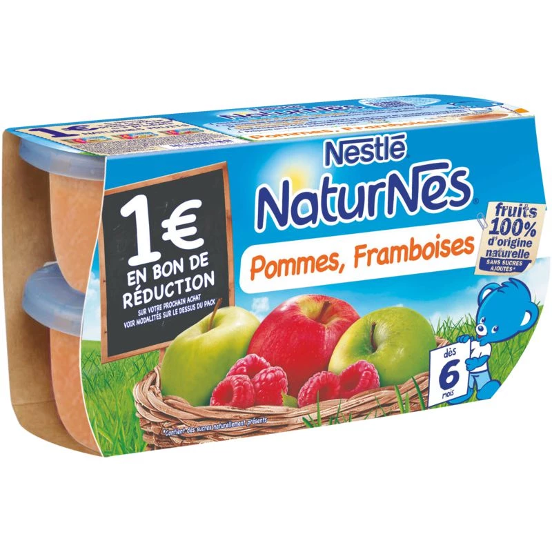 Naturnes 苹果软糖 4x130g