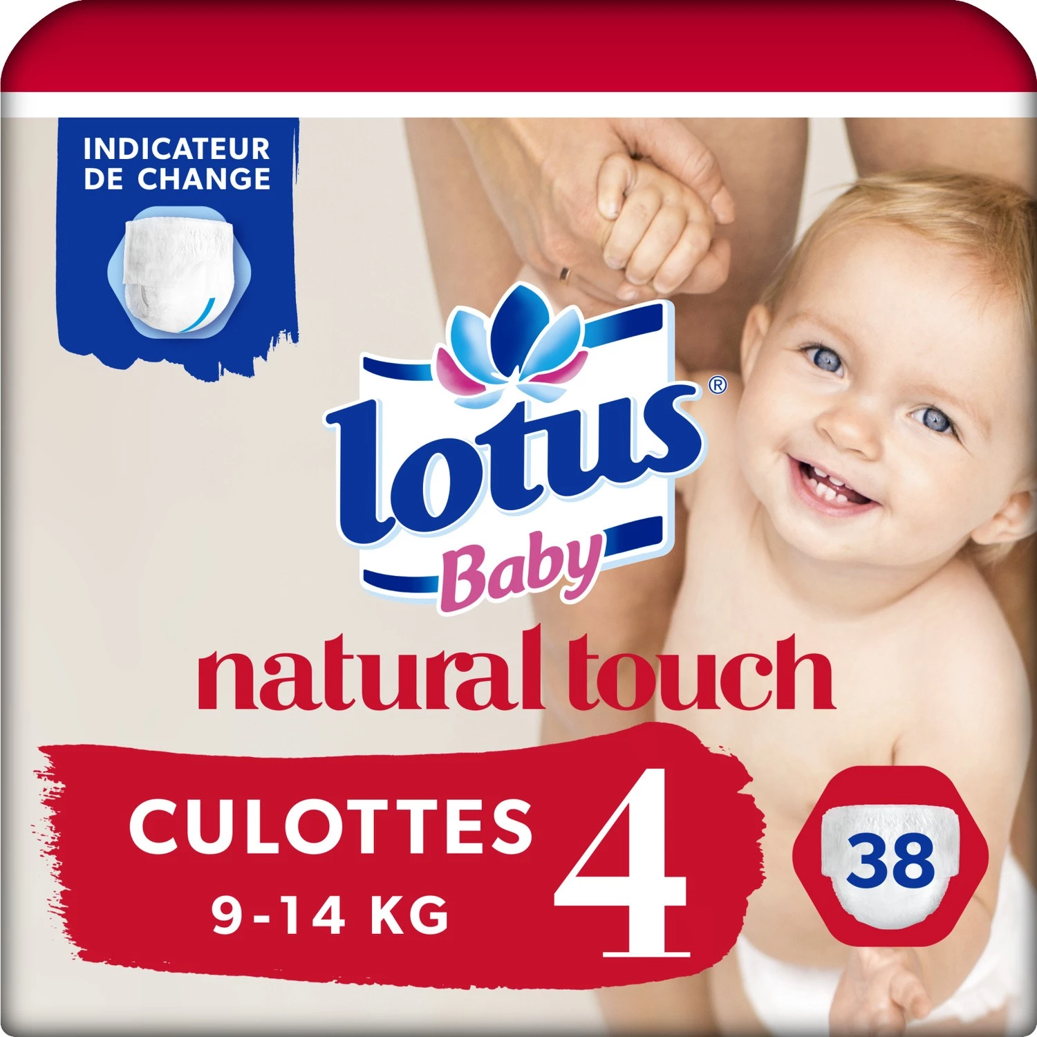 Divani-coulotte natural touch T4 x38 - LOTUS BABY