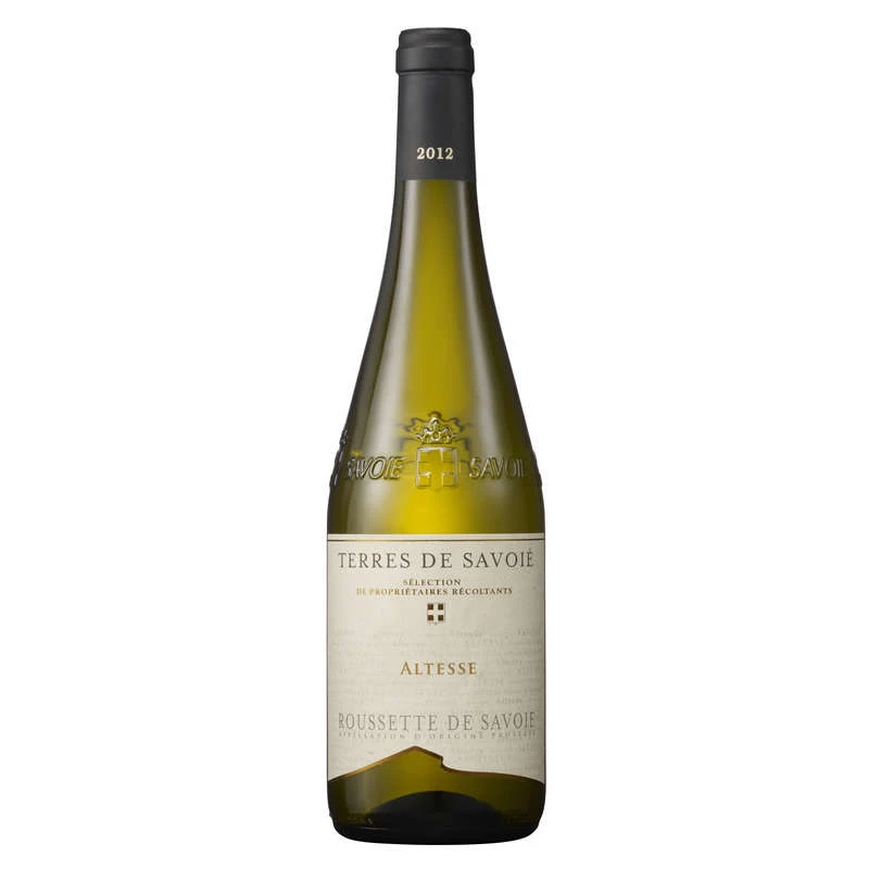 Vin blanc Roussette de Savoie, 75cl - TERRES DE SAVOIE