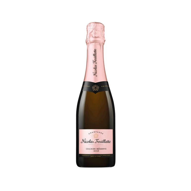 Champagne brut rosé, 37,5cl - NICOLAS FEUILLATTE