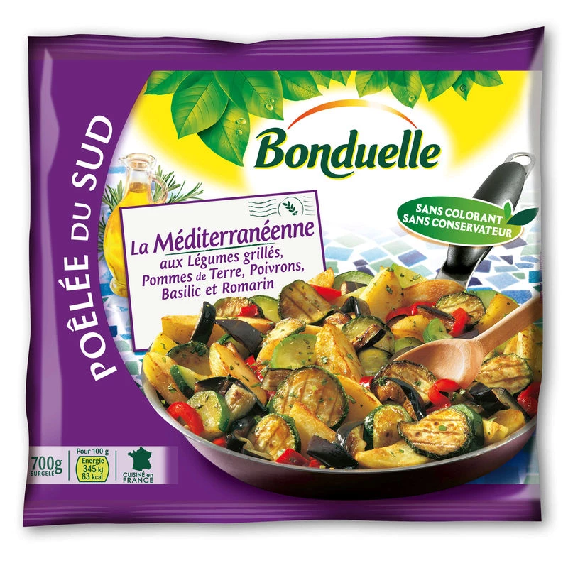 La Méditerranéenne aux légumes cuisinés 700g - BONDUELLE