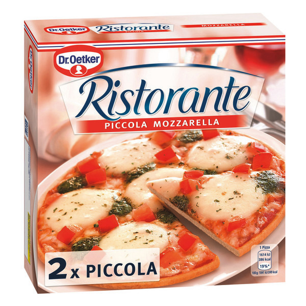 Pizza piccola mozzarella 2x165g - RISTORANTE