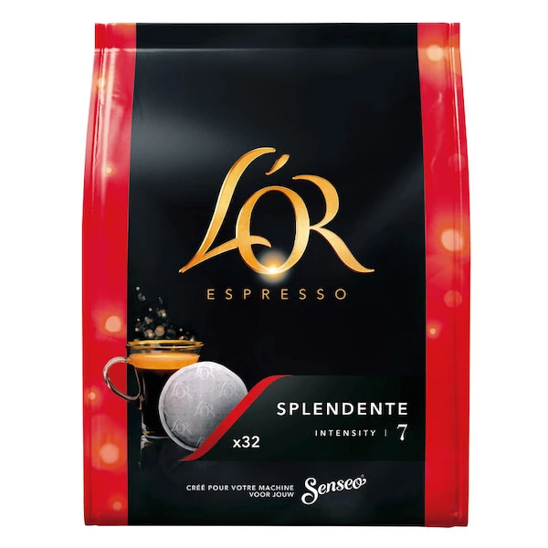 Café splendente x32 dosettes - L'OR ESPRESSO