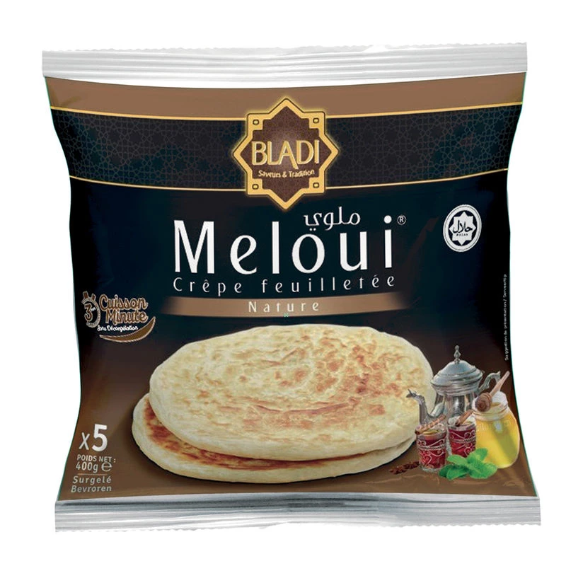 Crêpes feuilletées nature 400g - BLADI