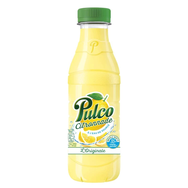 Citronnade à l'eau de source 50cl - PULCO
