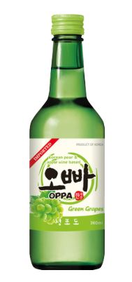 Soju Original 17.5%  360ml - Oppa