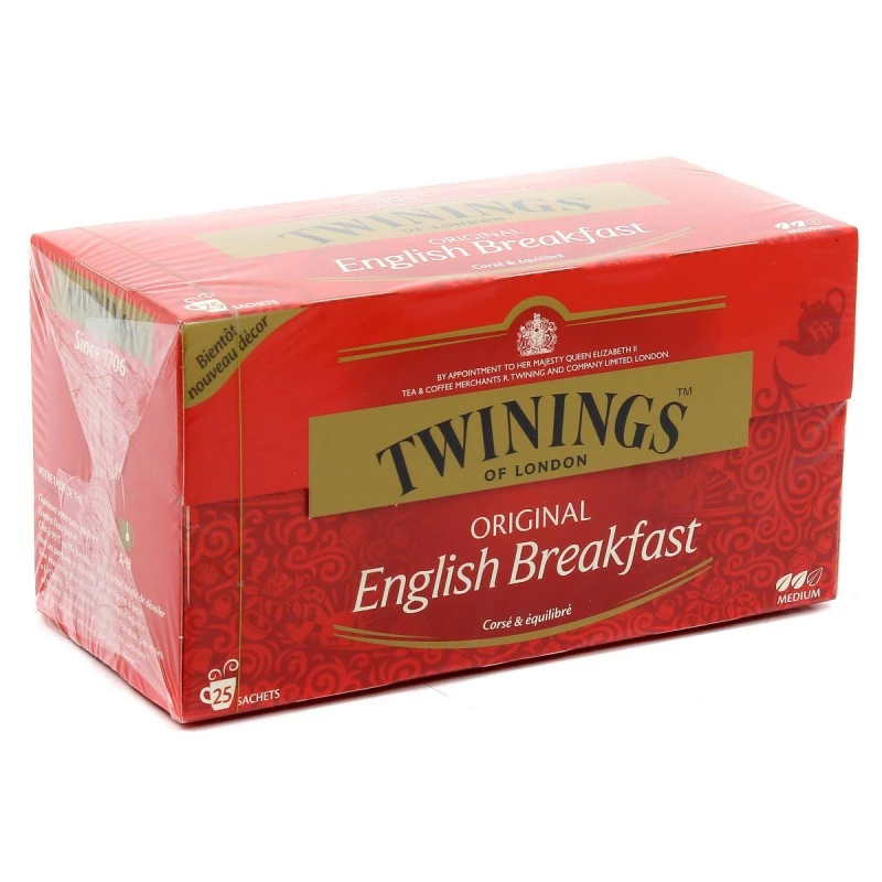 Thé original english breakfast X25 40g - TWININGS