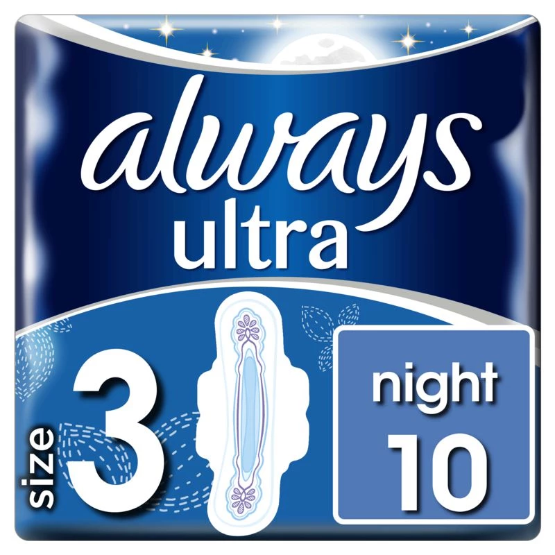 Always Ultra Nuit X10