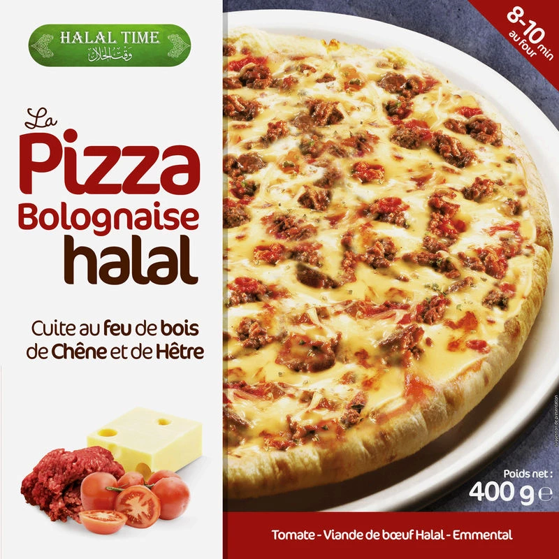 Pizza bolognaise Halal 400g - HALAL TIME