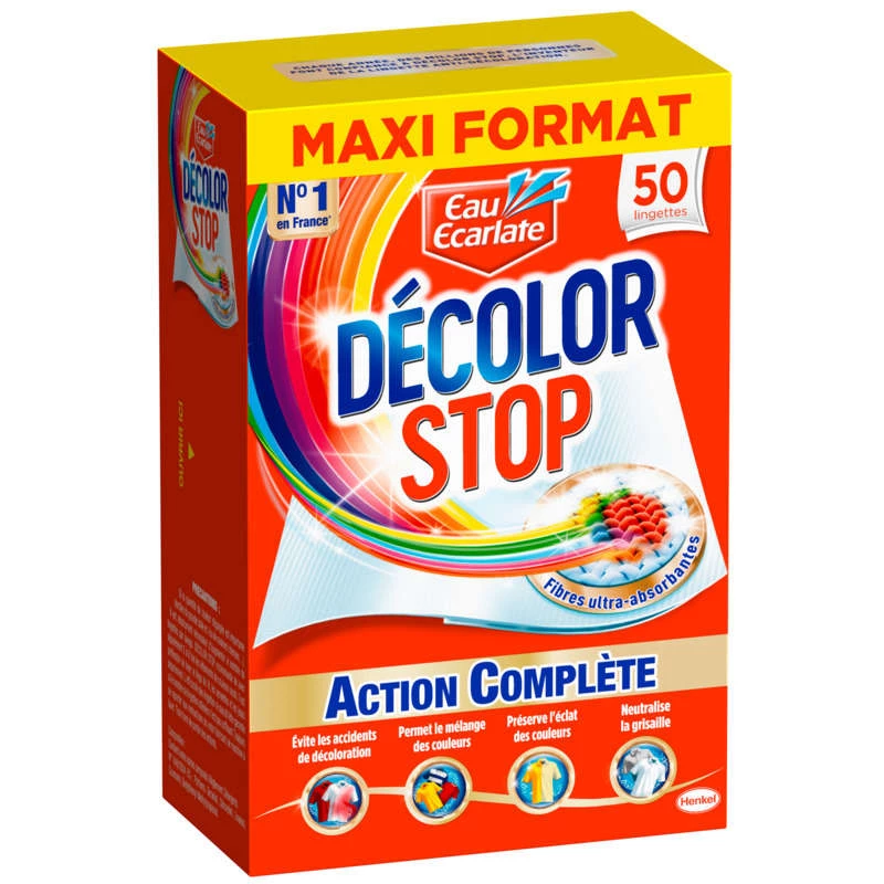 Decolor Stop X50 Lingettes