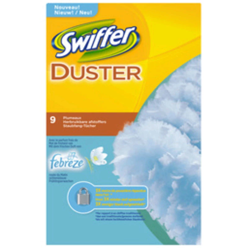 Feather duster refills x9 - SWIFFER
