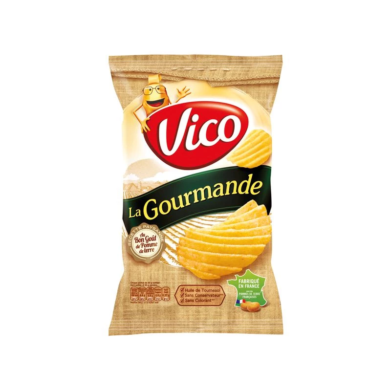 Chips La Gourmande 120g