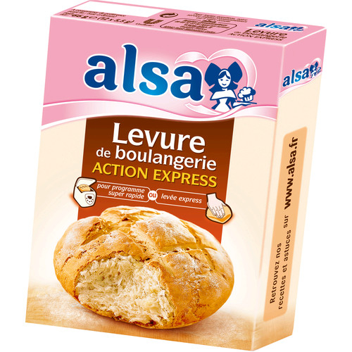 Grossiste Levure boulangerie action express 12 sachets 66g ALSA