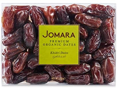 Jomara Organic Khidri Pitted Dates Cp 190g