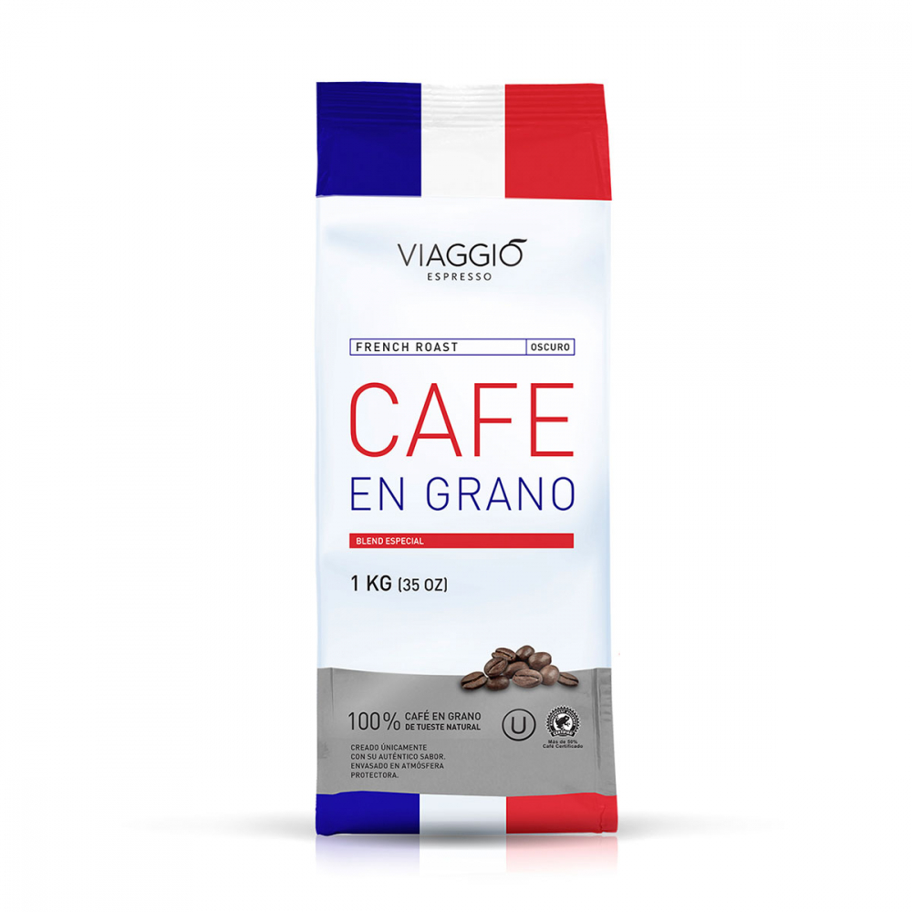 Coffee Beans Viaggio Espresso French Roast 1 Kg (v1)