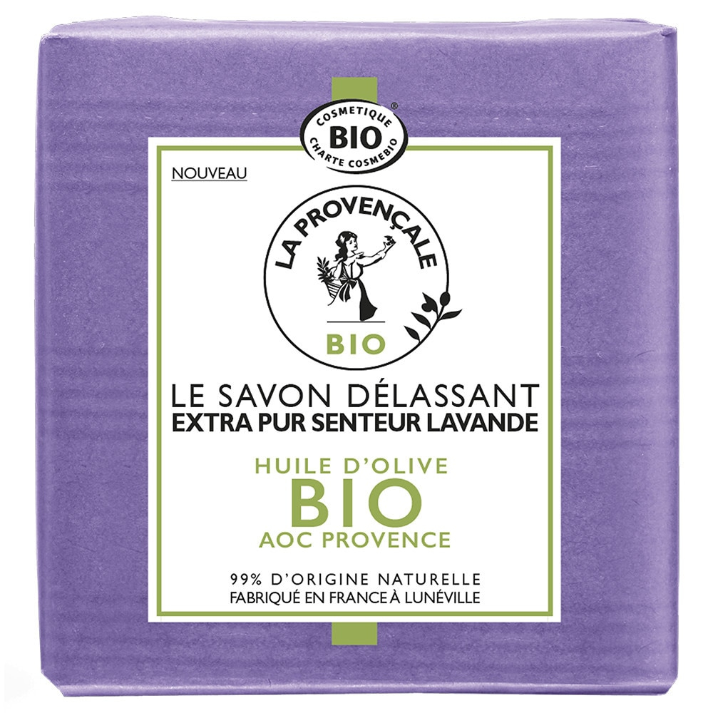 Le Savon Bio Delassant Extra Pur Senteur Lavande 100g - LA PROVENÇALE