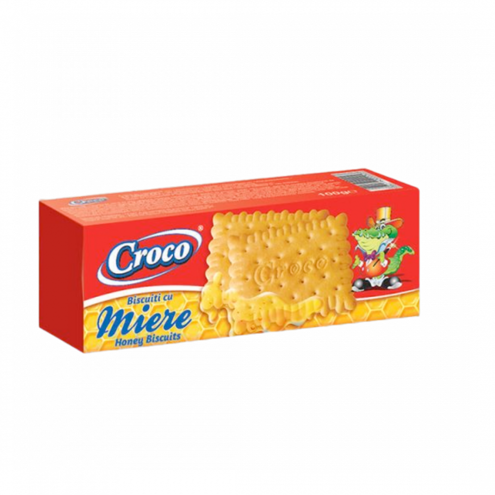 Croco Biscuits - Honey 100g 32/1 Srp