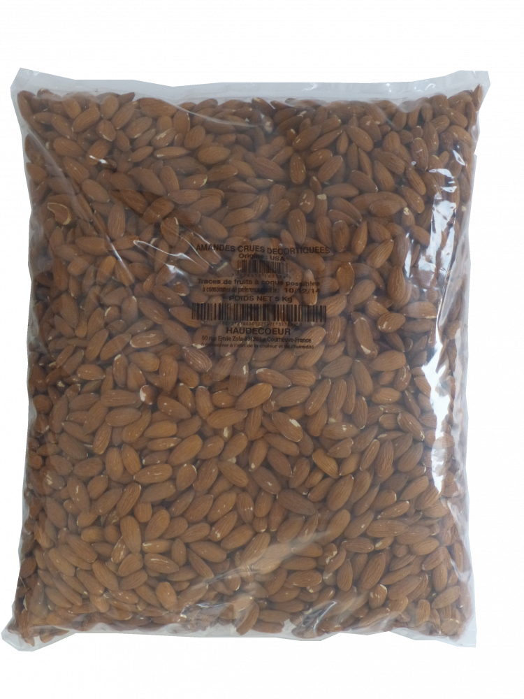 Shelled Almonds 5kg - PROFRUIT