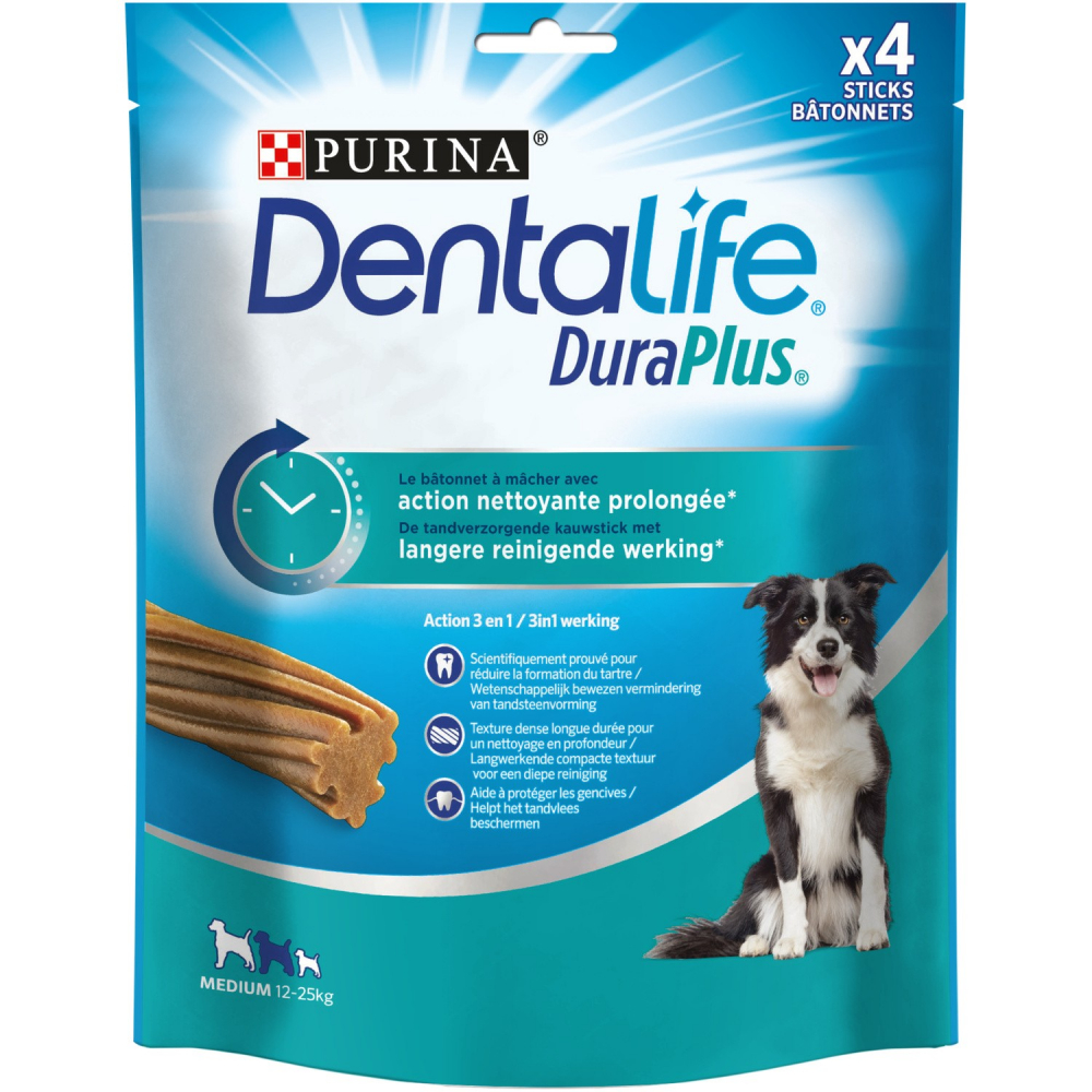 Friandises pour chien médium dentalife duraplus 197g - PURINA